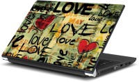 ezyPRNT Love (14 to 14.9 inch) Vinyl Laptop Decal 14   Laptop Accessories  (ezyPRNT)