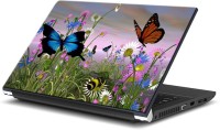 ezyPRNT The Plants in Heaven with Wonderful Butterflies (15 to 15.6 inch) Vinyl Laptop Decal 15   Laptop Accessories  (ezyPRNT)