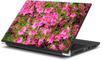 ezyPRNT Dense Azalea Pink Flower 2 (15 to 15.6 inch) Vinyl Laptop Decal 15   Laptop Accessories  (ezyPRNT)