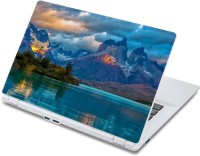 ezyPRNT Winter Lake Nature (13 to 13.9 inch) Vinyl Laptop Decal 13   Laptop Accessories  (ezyPRNT)
