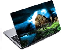 ezyPRNT The Clouds and Mountain (14 to 14.9 inch) Vinyl Laptop Decal 14   Laptop Accessories  (ezyPRNT)