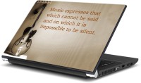 ezyPRNT Music Lovers and Musical Quotes F (15 to 15.6 inch) Vinyl Laptop Decal 15   Laptop Accessories  (ezyPRNT)