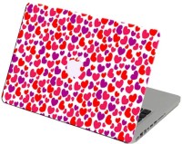 Theskinmantra Colorful Hearts Vinyl Laptop Decal 11   Laptop Accessories  (Theskinmantra)