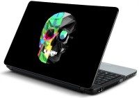 ezyPRNT colorful Skull Vinyl Laptop Decal 15.6   Laptop Accessories  (ezyPRNT)
