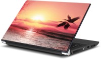 ezyPRNT Birds Over The Sea (15 to 15.6 inch) Vinyl Laptop Decal 15   Laptop Accessories  (ezyPRNT)