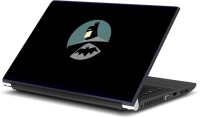 Rangeele Inkers Batman Minimal Art Vinyl Laptop Decal 15.6   Laptop Accessories  (Rangeele Inkers)