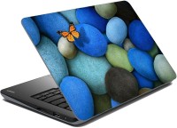 meSleep Abstract Stones with Butterfly Vinyl Laptop Decal 15.6   Laptop Accessories  (meSleep)