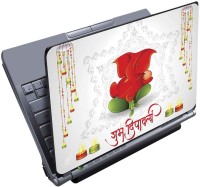 Finest Shubh Dipawali Vinyl Laptop Decal 15.6   Laptop Accessories  (Finest)