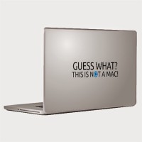 Theskinmantra Reality Check Laptop Decal 14.1   Laptop Accessories  (Theskinmantra)