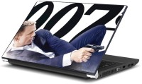 Dadlace james bond 007 Vinyl Laptop Decal 14.1   Laptop Accessories  (Dadlace)