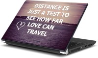 ezyPRNT Travel and Tourism Love Travel Quote (15 to 15.6 inch) Vinyl Laptop Decal 15   Laptop Accessories  (ezyPRNT)