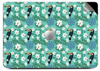 Swagsutra Green Pattern Vinyl Laptop Decal 11   Laptop Accessories  (Swagsutra)