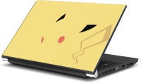 Rangeele Inkers Pikachu Minimal Vinyl Laptop Decal 15.6   Laptop Accessories  (Rangeele Inkers)
