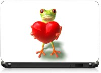 VI Collections MR FROG FEELING LOVE pvc Laptop Decal 15.6   Laptop Accessories  (VI Collections)