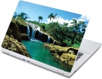 ezyPRNT The Amazing small Waterfall Nature (13 to 13.9 inch) Vinyl Laptop Decal 13   Laptop Accessories  (ezyPRNT)