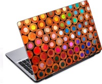 ezyPRNT Stacked Pencil Colors (14 to 14.9 inch) Vinyl Laptop Decal 14   Laptop Accessories  (ezyPRNT)