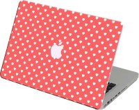Theskinmantra Red Hearts Vinyl Laptop Decal 11   Laptop Accessories  (Theskinmantra)