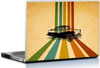 Seven Rays Retro Car Vinyl Laptop Decal 15.6   Laptop Accessories  (Seven Rays)