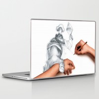 Theskinmantra Draw the Drawing PolyCot Vinyl Laptop Decal 15.6   Laptop Accessories  (Theskinmantra)