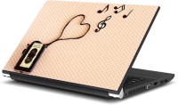 ezyPRNT Beautiful Musical Expressions Music AO (15 to 15.6 inch) Vinyl Laptop Decal 15   Laptop Accessories  (ezyPRNT)