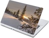 ezyPRNT The Arctic Sunrise Nature (13 to 13.9 inch) Vinyl Laptop Decal 13   Laptop Accessories  (ezyPRNT)
