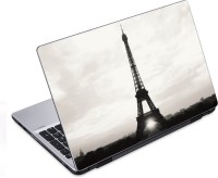 ezyPRNT Travel and Tourism Eiffel Tower Paris (14 to 14.9 inch) Vinyl Laptop Decal 14   Laptop Accessories  (ezyPRNT)