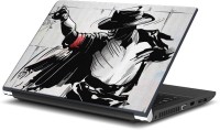 Rangeele Inkers Michael Jackson Street Art Vinyl Laptop Decal 15.6   Laptop Accessories  (Rangeele Inkers)