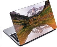 ezyPRNT Lake Plains and Mountains (14 to 14.9 inch) Vinyl Laptop Decal 14   Laptop Accessories  (ezyPRNT)