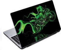 ezyPRNT Motor Cycle and Racing Bike Sports A (14 to 14.9 inch) Vinyl Laptop Decal 14   Laptop Accessories  (ezyPRNT)