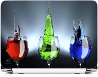 FineArts Three Glass Vinyl Laptop Decal 15.6   Laptop Accessories  (FineArts)