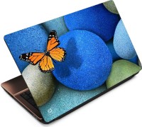 FineArts Butterfly On Rocks Vinyl Laptop Decal 15.6   Laptop Accessories  (FineArts)