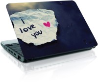 Shopmania Iuv Text Vinyl Laptop Decal 15.6   Laptop Accessories  (Shopmania)