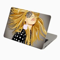 Theskinmantra Glasses Amazed Macbook 3m Bubble Free Vinyl Laptop Decal 13.3   Laptop Accessories  (Theskinmantra)