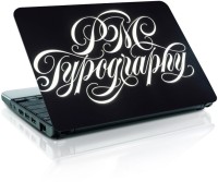 Shopmania Typography Vinyl Laptop Decal 15.6   Laptop Accessories  (Shopmania)