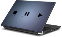 Rangeele Inkers Life Buttons Vinyl Laptop Decal 15.6   Laptop Accessories  (Rangeele Inkers)