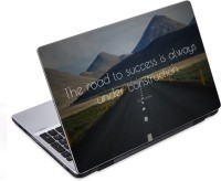 ezyPRNT The Road to Success Motivation Quote a (14 to 14.9 inch) Vinyl Laptop Decal 14   Laptop Accessories  (ezyPRNT)