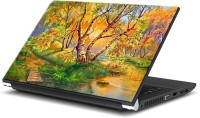 ezyPRNT Colorful Nature in Spring Art & Painting (15 to 15.6 inch) Vinyl Laptop Decal 15   Laptop Accessories  (ezyPRNT)