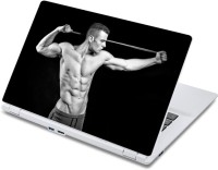 View ezyPRNT Skinny Six Packs Body Building (13 to 13.9 inch) Vinyl Laptop Decal 13 Laptop Accessories Price Online(ezyPRNT)