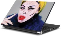 ezyPRNT Expression of Girl G (15 to 15.6 inch) Vinyl Laptop Decal 15   Laptop Accessories  (ezyPRNT)