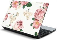 ezyPRNT Rose Floral Pattern Vinyl Laptop Decal 15.6   Laptop Accessories  (ezyPRNT)