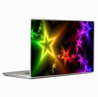 Theskinmantra Coloured Galaxy Laptop Decal 14.1   Laptop Accessories  (Theskinmantra)