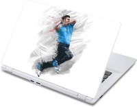 ezyPRNT Cricket Bowling ActionSports (13 to 13.9 inch) Vinyl Laptop Decal 13   Laptop Accessories  (ezyPRNT)