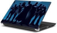 Rangeele Inkers Justice League Silhouette Vinyl Laptop Decal 15.6   Laptop Accessories  (Rangeele Inkers)