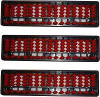 Sae Fashions Red 15 Rod Abacus Kit Set Of 3(Red)