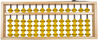 Djuize 13 Rod Teacher Abacus(Yellow)