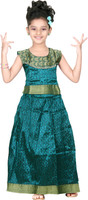 Bhartiya Paridhan Girls Lehenga Choli Ethnic Wear Printed Lehenga Choli(Green, Pack of 1) RS.699.00