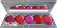 Kiss Beauty Lip Gloss palette 5(10 g, Multicolor) - Price 175 78 % Off
