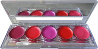 Kiss Beauty Lip Gloss palette 5(10 g, Multicolor) - Price 175 78 % Off  