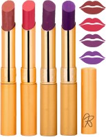 Rythmx Imported Matte Lipstick Combo 46201624(16 g, Multicolor,) - Price 374 76 % Off  