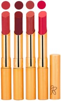 Rythmx Creamy Matte Long Lasing Premium Lipstick ( Coral, Brown, Nude, And Magenta Lip Colors)(8.8 g, Coral, Brown, Nude, Magenta) - Price 374 76 % Off  